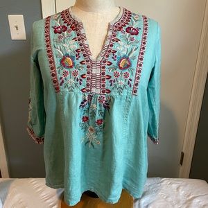 Johnny Was NYA WEEKEND TOP, Medium